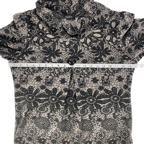 Papillon Floral Tunic Dress - Size Large - Picture 8 of 9